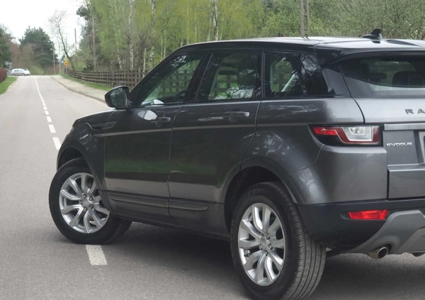 Land Rover Range Rover Evoque cena 73900 przebieg: 150410, rok produkcji 2016 z Strzelno małe 781